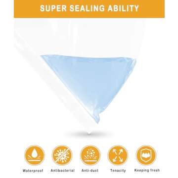 Heavy Duty Storage Bags for Food and Travel Organization