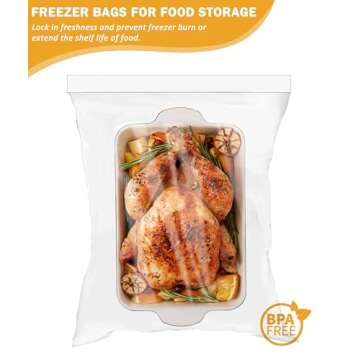 Heavy Duty Storage Bags for Food and Travel Organization