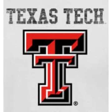 Texas Tech Red Raiders 01AMAA16, G.A.G2400, WHT, XL