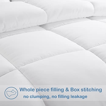 EASELAND King Size Down Alternative Comforter for All Seasons