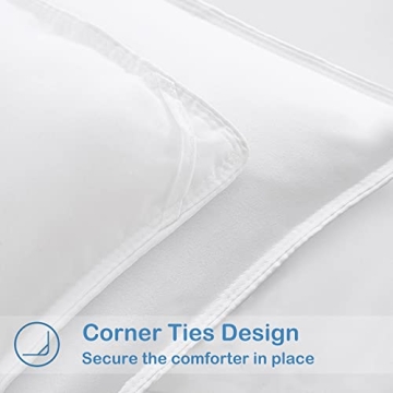 EASELAND King Size Down Alternative Comforter for All Seasons