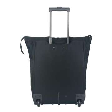 Olympia Fashionista Rolling Carry-on Luggage Tote