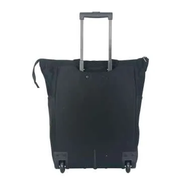 Olympia Fashionista Rolling Carry-on Luggage Tote