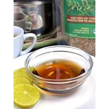 HerbaZest Chanca Piedra Tea (Stonebreaker/Stone Breaker) - 8oz (225g) - Premium Wild-Crafted & 100% Pure Loose Leaves & Stems