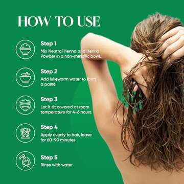 H&C 100% Pure Neutral Henna Powder/Colorless Henna/Senna Powder/Cassia Obovata (227g / (1/2 lb) / 8 ounces) For conditioning your hair without coloring.