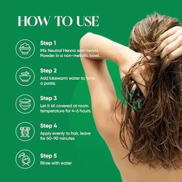 H&C 100% Pure Neutral Henna Powder/Colorless Henna/Senna Powder/Cassia Obovata (227g / (1/2 lb) / 8 ounces) For conditioning your hair without coloring.