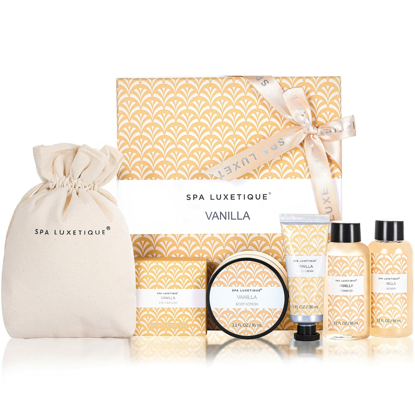 Spa Luxetique Relaxing Vanilla Spa Gift Set