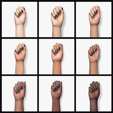 AIMEILI Black Gel Nail Polish - 28 Days Glossy Finish