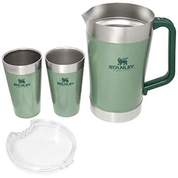 Stanley The Stay-Chill Classic Pitcher Set Hammertone 64OZ