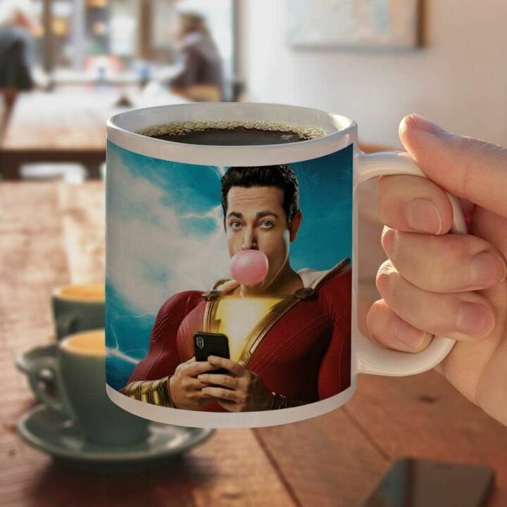 Shazam! Bubblegum Poster Ceramic Coffee Mug - 11oz