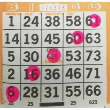 Sunsational Six Pack 4oz Pink Bingo Dauber