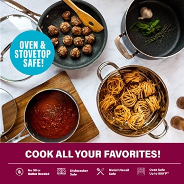 Granitestone 13-Piece Nonstick Cookware Set for All
