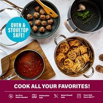 Granitestone 13-Piece Nonstick Cookware Set for All