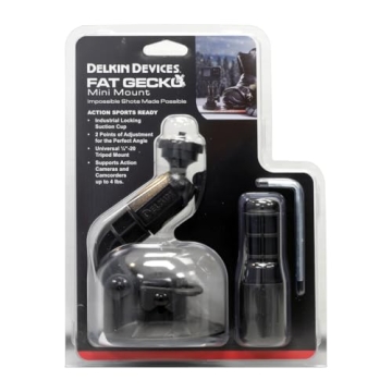 Delkin Fat Gecko Mini Suction Mount for All Cameras