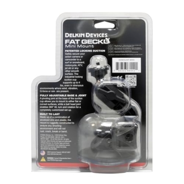 Delkin Fat Gecko Mini Suction Mount for All Cameras