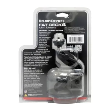 Delkin Fat Gecko Mini Suction Mount for All Cameras