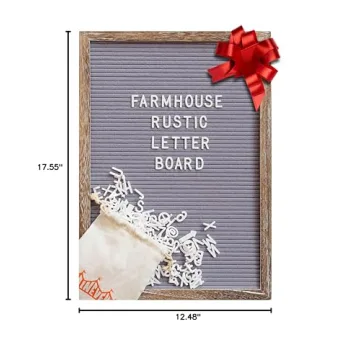 Felt Letter Board - 12x17 Farmhouse Decor Sign Letters