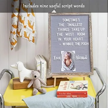 Felt Letter Board - 12x17 Farmhouse Decor Sign Letters