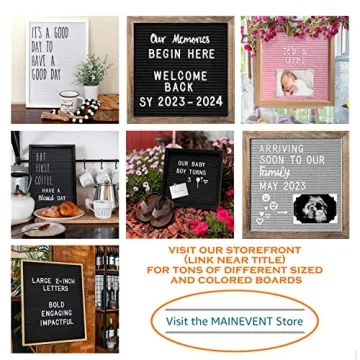 Felt Letter Board - 12x17 Farmhouse Decor Sign Letters