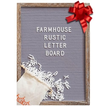Felt Letter Board - 12x17 Farmhouse Decor Sign Letters