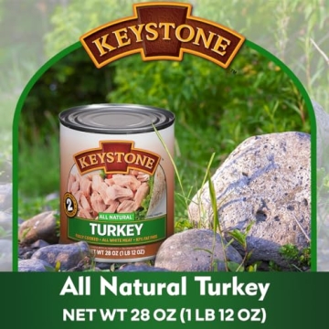 Keystone Meats All Natural Canned Turkey 28 Oz Ready To Eat