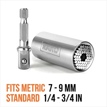 RAK Universal Socket Tool Set for Mechanics & DIY Projects