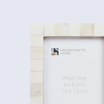 Handicrafts Home Vintage 4x6 Picture Frames for Decor