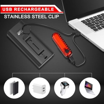 Quality EBUYFIRE 3 LEDs Bike Lights for Night Safety