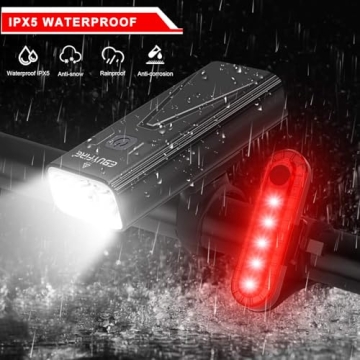 Quality EBUYFIRE 3 LEDs Bike Lights for Night Safety