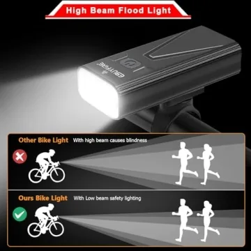 Quality EBUYFIRE 3 LEDs Bike Lights for Night Safety