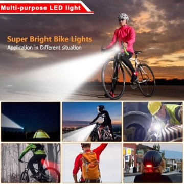 Quality EBUYFIRE 3 LEDs Bike Lights for Night Safety