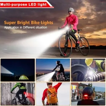 Quality EBUYFIRE 3 LEDs Bike Lights for Night Safety