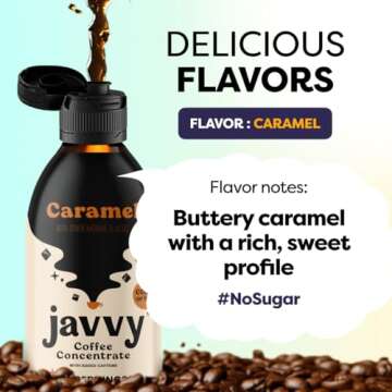 Javvy Coffee Concentrate for Delicious Hot or Iced Brews