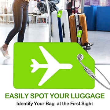 Durable Silicone Luggage Tags for Easy Travel Identification