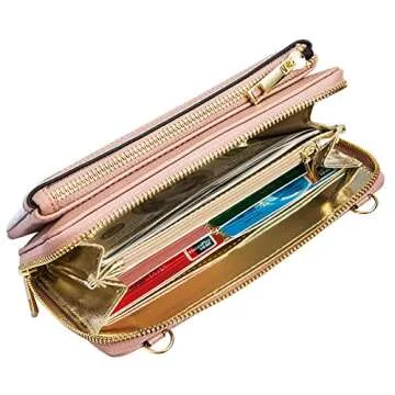 PUFER Phone Purse Crossbody with Touchscreen Window