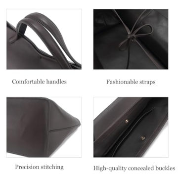 Stylish Genuine Leather Tote Bag for Women - Versatile & Durable