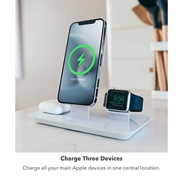 Mophie 3-in-1 Wireless Charging Stand for Apple Devices