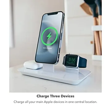 Mophie 3-in-1 Wireless Charging Stand for Apple Devices
