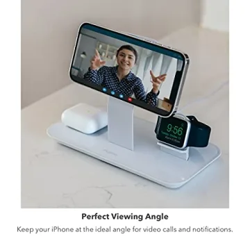 Mophie 3-in-1 Wireless Charging Stand for Apple Devices