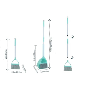 Xifando Mini Broom and Dustpan Set for Kids