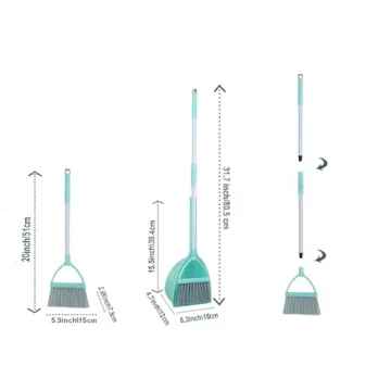 Xifando Mini Broom and Dustpan Set for Kids
