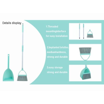 Xifando Mini Broom and Dustpan Set for Kids