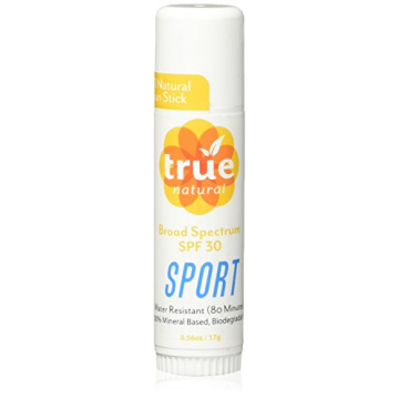 True Natural Sun Sport Stick SPF 30 All-Natural Sunscreen