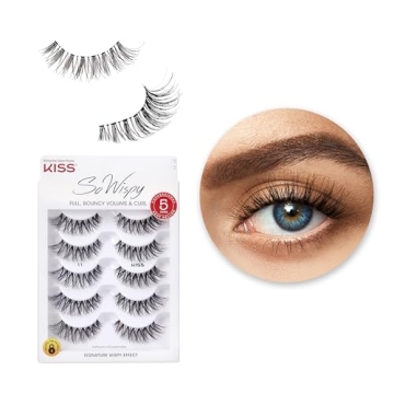 KISS So Wispy False Eyelashes Multipack with Full Volume
