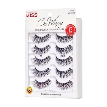 KISS So Wispy False Eyelashes Multipack with Full Volume