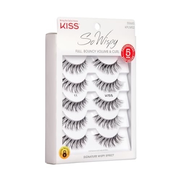 KISS So Wispy False Eyelashes Multipack with Full Volume