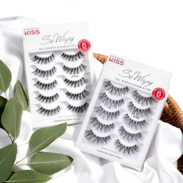 KISS So Wispy False Eyelashes Multipack with Full Volume