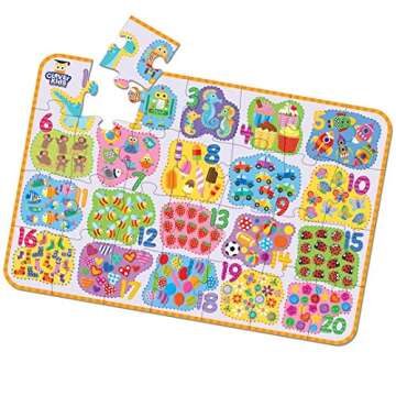 Clever Kids Search & Learn Numbers - Educational Toddler Toys & Gifts for Boys & Girls Ages 2 & Up -...