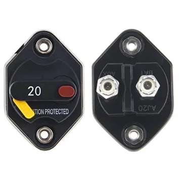 RKURCK 12V-32V Manual Reset 20A Circuit Breaker