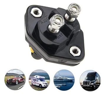 RKURCK 12V-32V Manual Reset 20A Circuit Breaker